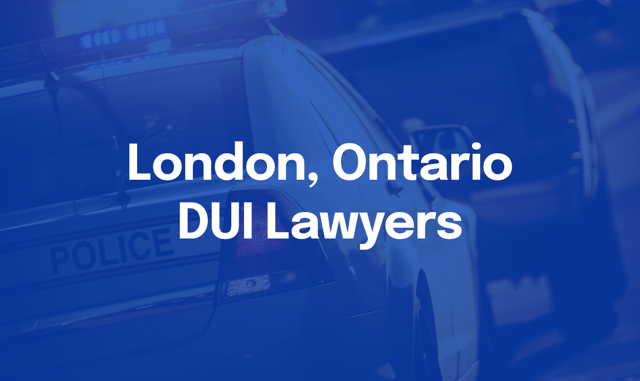 London Ontario DUI Lawyers